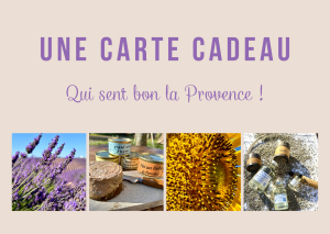 
			                        			Carte cadeau Provence